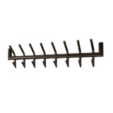 Kapstokken - Kapstok Kym Drift Brown 2x8 Haken 78 cm - Dimehouse