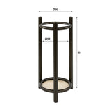 Portaombrelli Senna rotondo Drift marrone