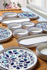 MCH09211 Blu Bianco 100% CERAMICA larghezza 19 cm