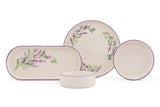 Lavanta 14 Bianco Viola Verde 100% CERAMICA larghezza 19 cm