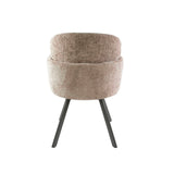 Eetkamerstoelen - Set van 2 Moderne eetkamerstoelen Luma Hoven Rich Zand - Dimehouse