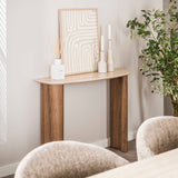 Kaptafels - Kaptafel Jimi Curvo Keramiek Travertine 100 cm - Dimehouse