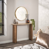 Kaptafels - Kaptafel Jimi Curvo Keramiek Travertine 100 cm - Dimehouse