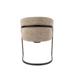 Set di 2 sedie da pranzo Reno Hoven in tessuto sabbia