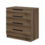 Ladekasten - Ladekast Kala Plus Walnoot Melamine 73x77x42 cm - Dimehouse