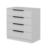 Ladekasten - Ladekast Kale Wit Melamine 72x77x42 cm - Dimehouse