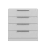 Ladekasten - Ladekast Kale Wit Melamine 72x77x42 cm - Dimehouse