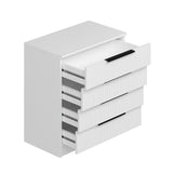 Ladekasten - Ladekast Kale Wit Melamine 72x77x42 cm - Dimehouse