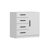 Ladekasten - Ladekast Kale Wit Melamine 90x85x47 cm - Dimehouse