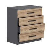 Ladekasten - Ladekast Kale Walnoot Melamine 70x42x79 cm - Dimehouse