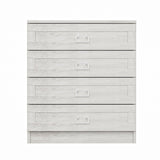 Ladekasten - Ladekast Kale Wit Melamine 72x42x77 cm - Dimehouse