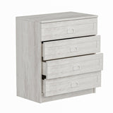 Ladekasten - Ladekast Kale Wit Melamine 72x42x77 cm - Dimehouse