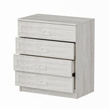 Ladekasten - Ladekast Kale Wit Melamine 72x42x77 cm - Dimehouse