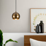 Lampada a sospensione Gold Metal Allure
