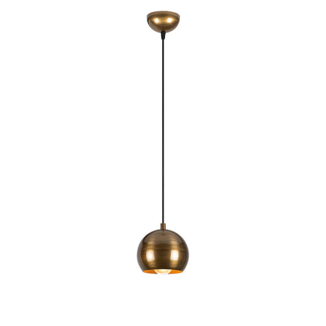 Lampada a sospensione Gold Metal Allure