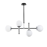 Hanglampen - Hanglamp Zwart Metaal Rosanna - Dimehouse
