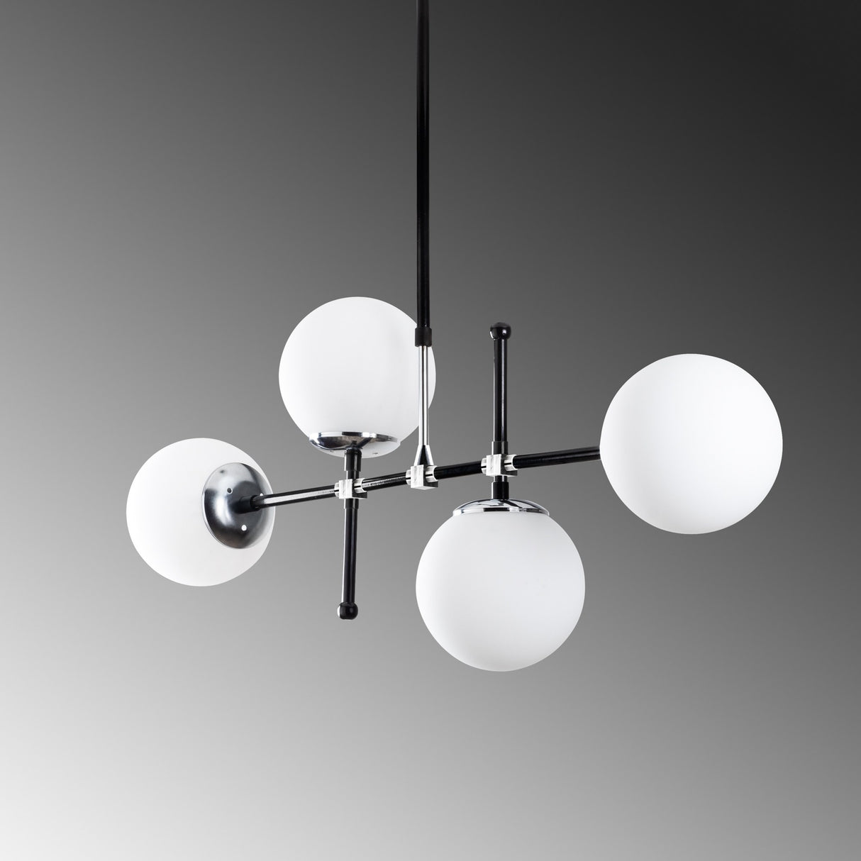 Hanglampen - Hanglamp Zwart Metaal Rosanna - Dimehouse