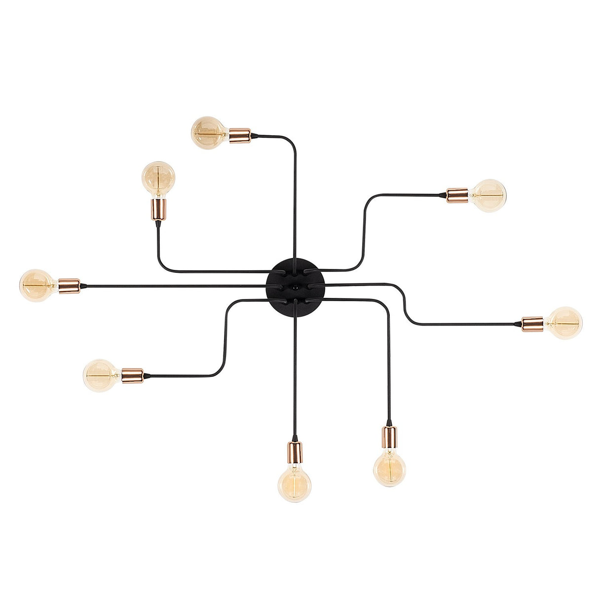 Wandlampen - Wandlamp Zwart Metaal Striker - Dimehouse