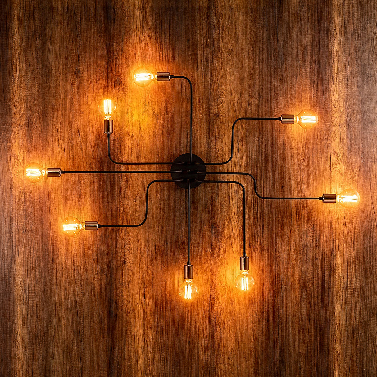 Wandlampen - Wandlamp Zwart Metaal Striker - Dimehouse