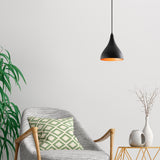 Lampada a sospensione 1 luce Black Drop Metal Allure