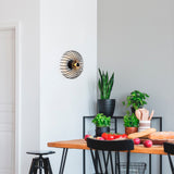 Lampada da parete Black Metal Poise