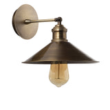 Lampada da parete Allure in metallo color bronzo