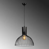 Hanglampen - Hanglamp 1 - lichts Zwart Metaal Quartz - Dimehouse