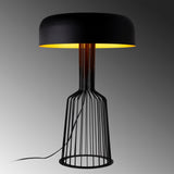 Tafellampen - Tafellamp Zwart Goud Metaal Quartz - Dimehouse