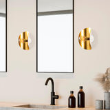 Wandlampen - Wandlamp Goud Metaal Echelon - Dimehouse