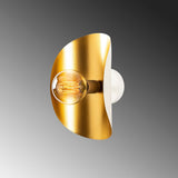 Wandlampen - Wandlamp Goud Metaal Echelon - Dimehouse