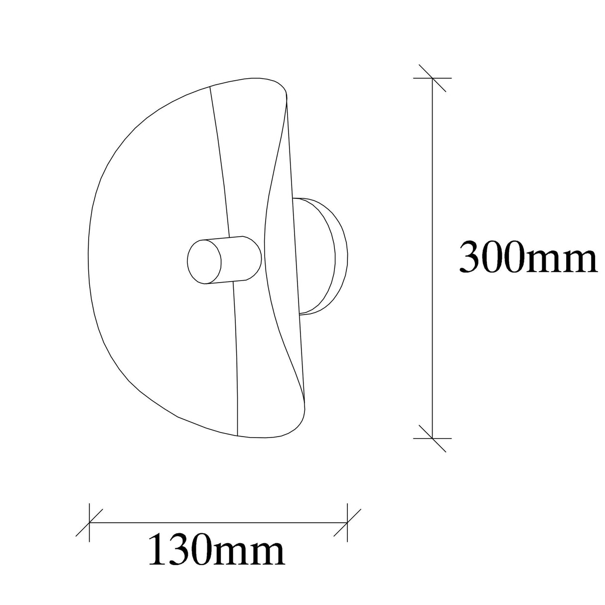 Wandlampen - Wandlamp Goud Metaal Echelon - Dimehouse