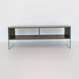 TV Meubels - TV Meubel Echo Walnoot Melamine 120x45x35 cm - Dimehouse