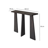 Kaptafels - Kaptafel Cleopatra Antraciet Hout - Dimehouse