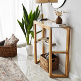 Kaptafels - Kaptafel Trapezoid Eik Hout - Dimehouse