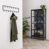 Appendiabiti Milano DH Interior Silver LxWxH 81x23x4 Silver Foto atmosferica vista frontale diagonale