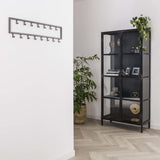 Appendiabiti Milano DH Interior Silver LxWxH 81x23x4 Silver Foto atmosferica vista frontale diagonale