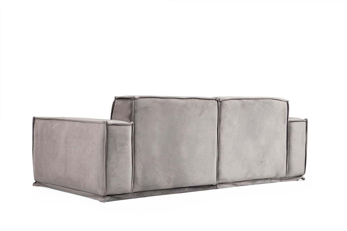 Divano 2 posti Lego grigio
