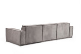 Divano 3 posti Lego grigio