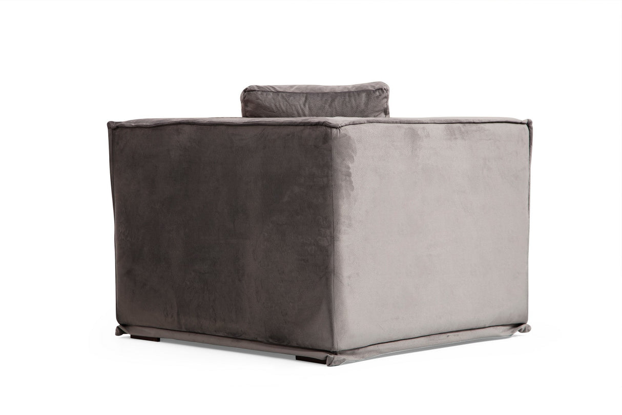 Divano angolare XL sinistro Lego Velvet Grey
