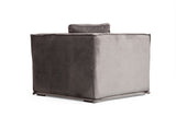 Divano angolare sinistro Lego Velvet Grey