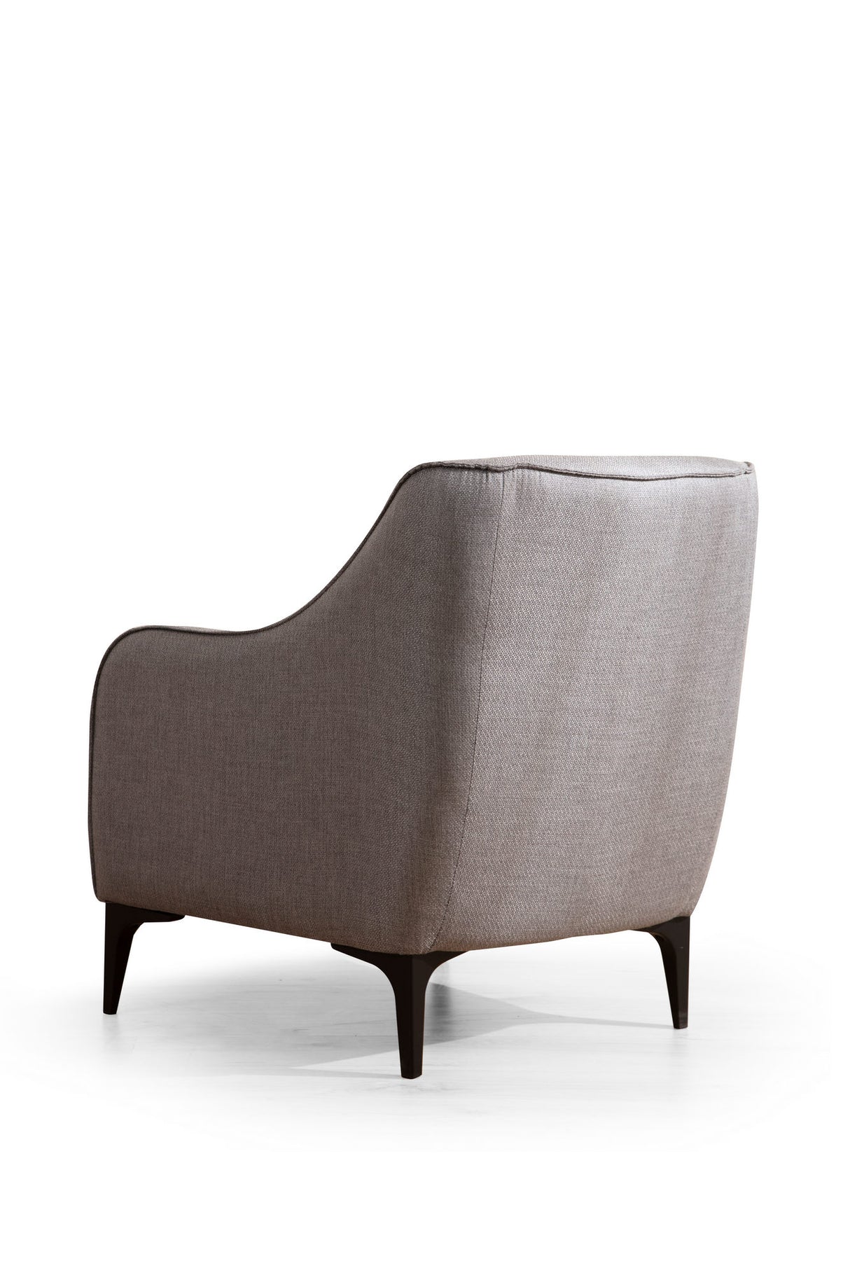 Fauteuils - Modern landelijke fauteuil grijs stof Belissimo - Dimehouse