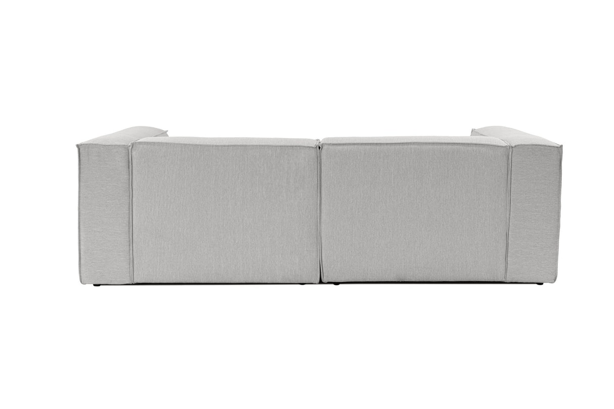 Banken - Modulaire bank 2 - zits Fora lichtgrijs - Dimehouse