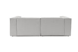 Banken - Modulaire bank 2 - zits Fora lichtgrijs - Dimehouse
