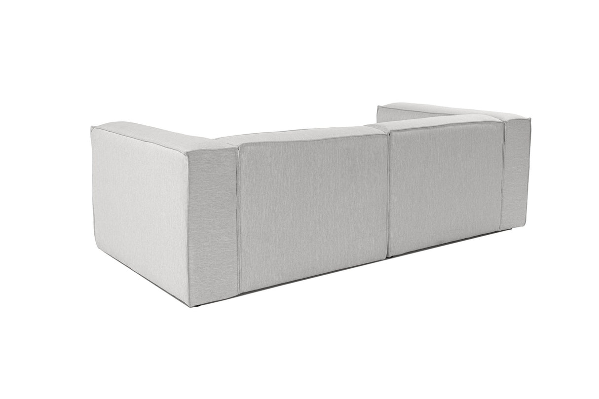 Banken - Modulaire bank 2 - zits Fora lichtgrijs - Dimehouse