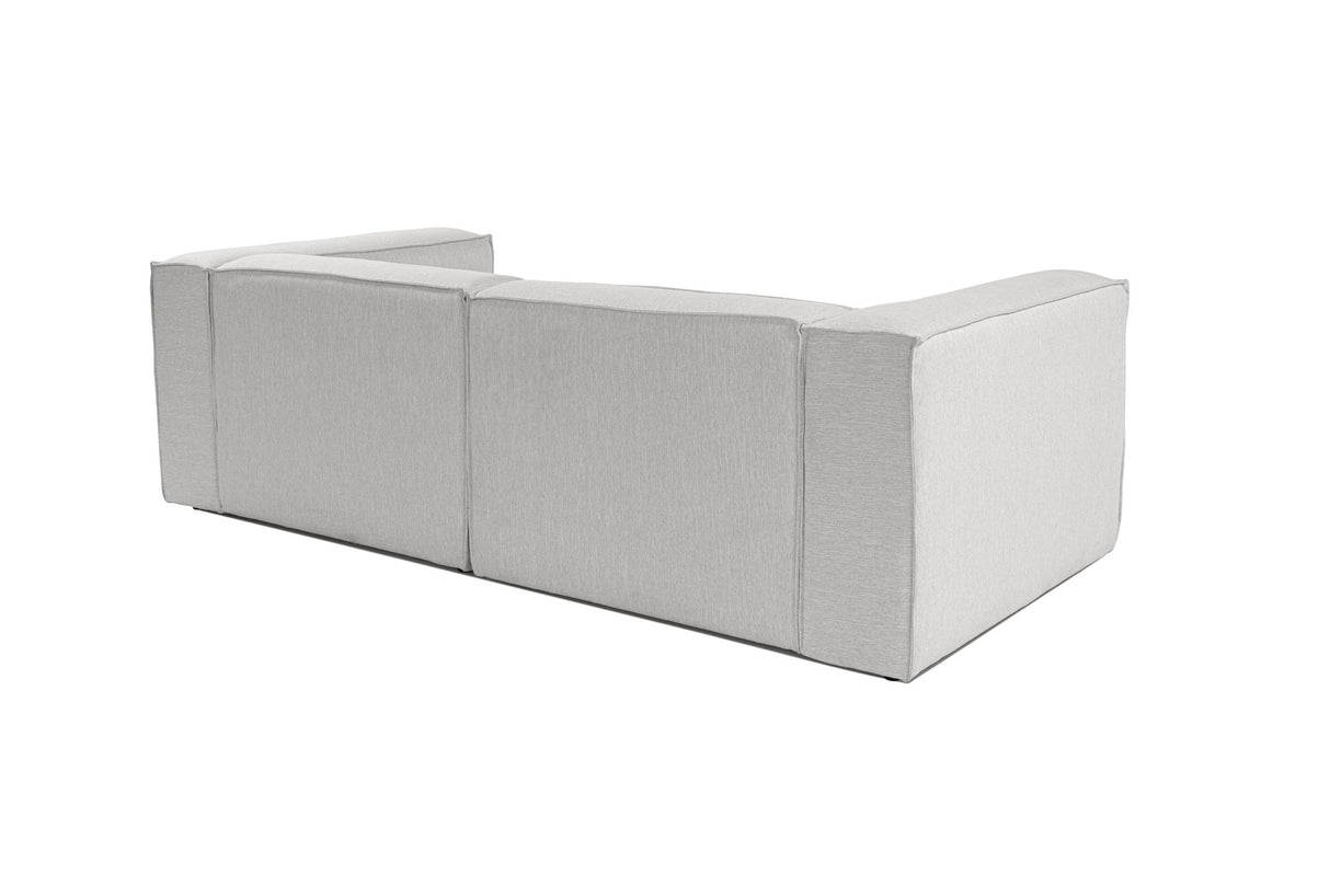 Banken - Modulaire bank 2 - zits Fora lichtgrijs - Dimehouse