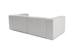 Banken - Modulaire bank 2 - zits Fora lichtgrijs - Dimehouse