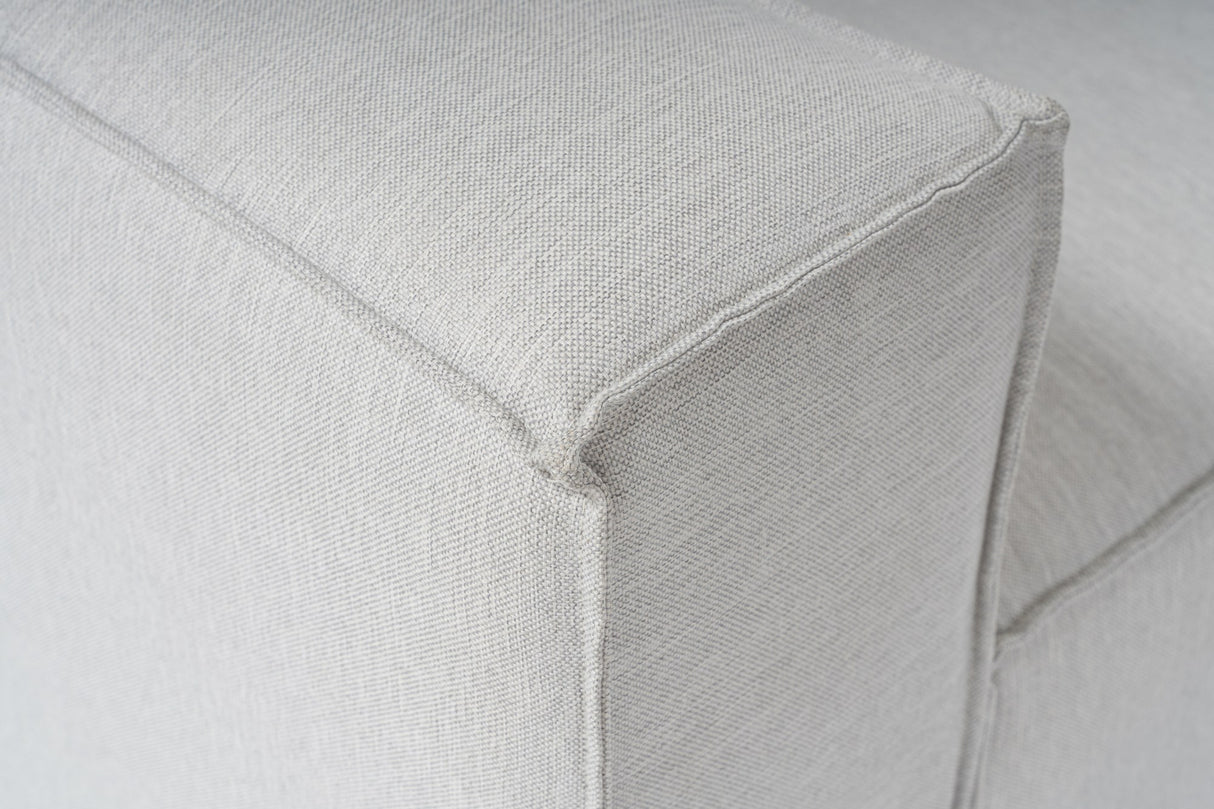 Banken - Modulaire bank 2 - zits Fora lichtgrijs - Dimehouse