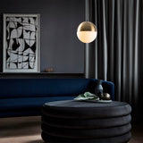 Lampada a sospensione 1 luce Vetro Bianco Regal