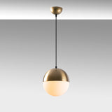 Lampada a sospensione 1 luce Vetro Bianco Regal