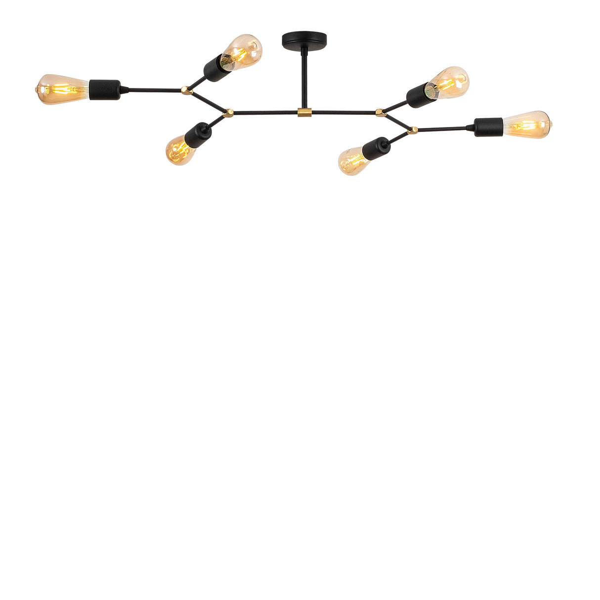 Hanglampen - Hanglamp Zwart Metaal Sentinel - Dimehouse
